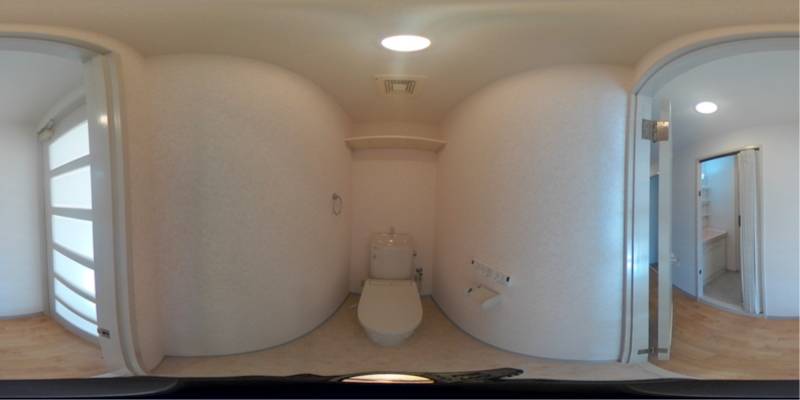パノラマ画像トイレ
