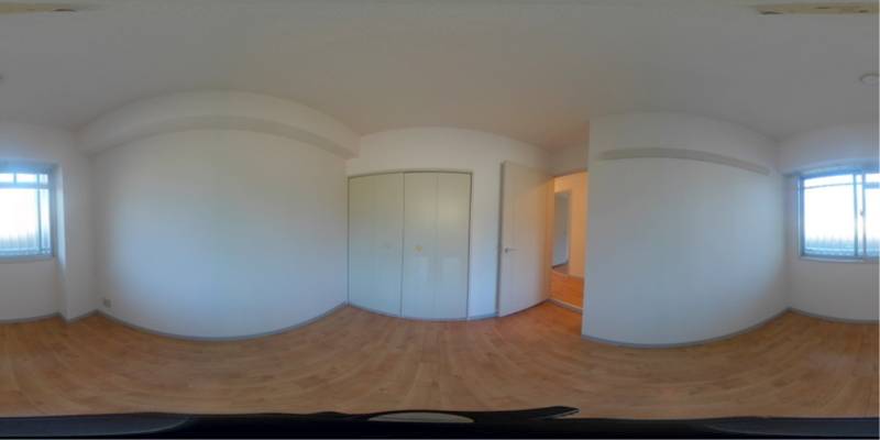 パノラマ画像洋室