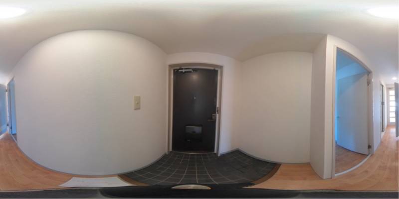 パノラマ画像玄関