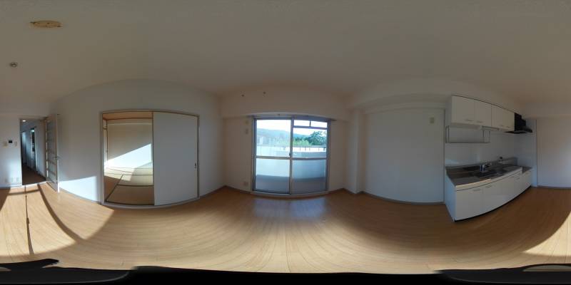 パノラマ画像リビング