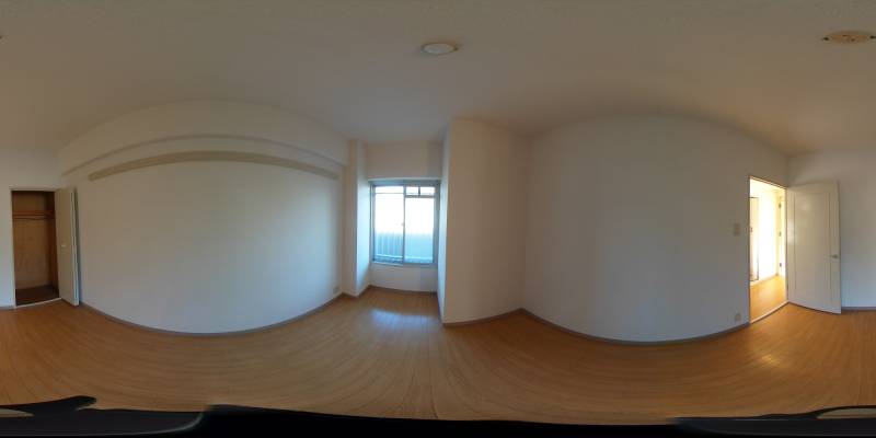 パノラマ画像洋室