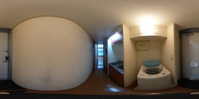 パノラマ画像玄関