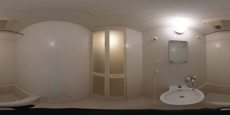 パノラマ画像バスルーム