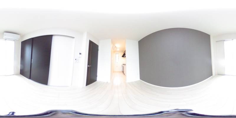 パノラマ画像リビング