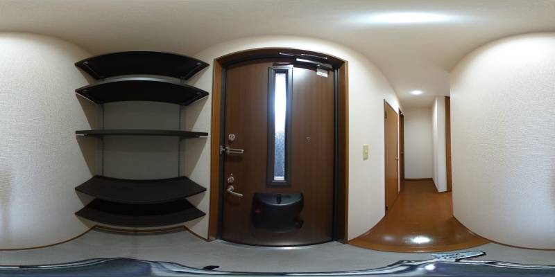 パノラマ画像玄関