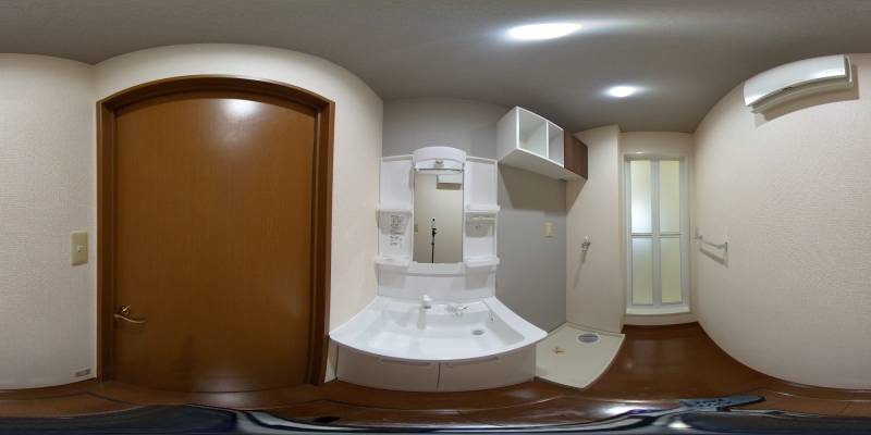 パノラマ画像洗面所