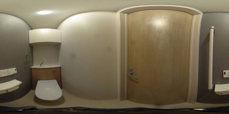 パノラマ画像トイレ
