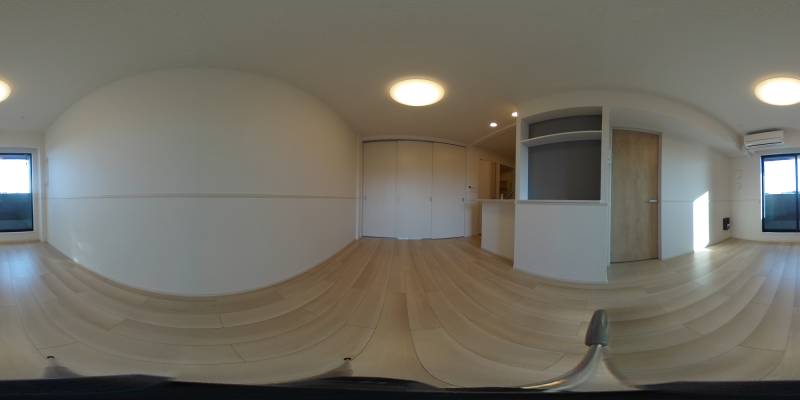 パノラマ画像リビング