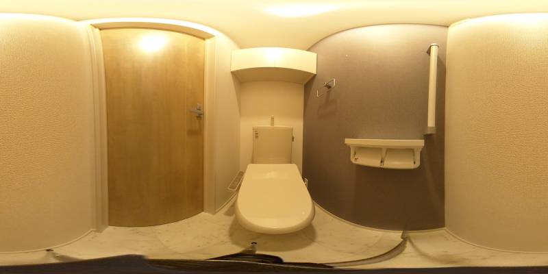 パノラマ画像トイレ