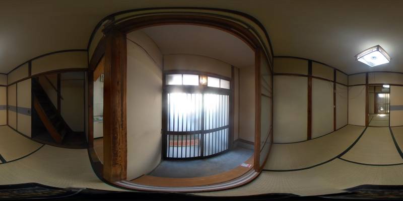 パノラマ画像玄関