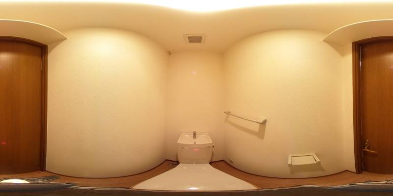 パノラマ画像トイレ