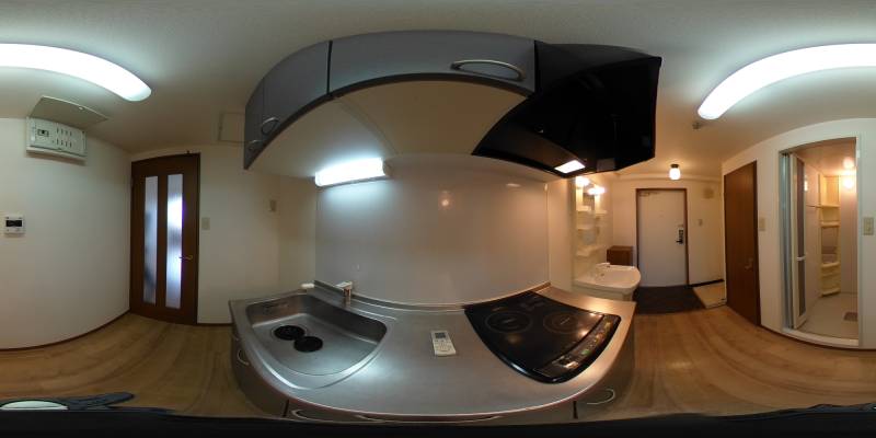 パノラマ画像キッチン