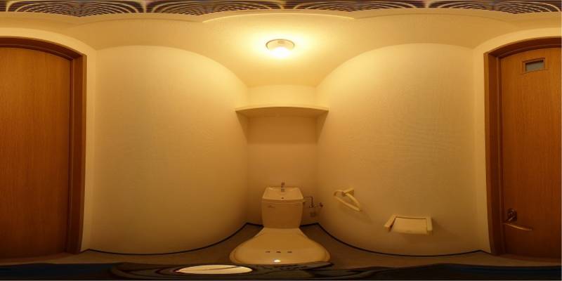パノラマ画像トイレ