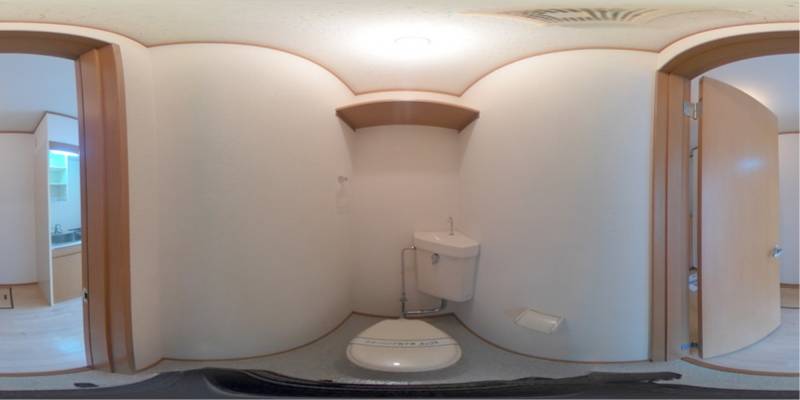 パノラマ画像トイレ