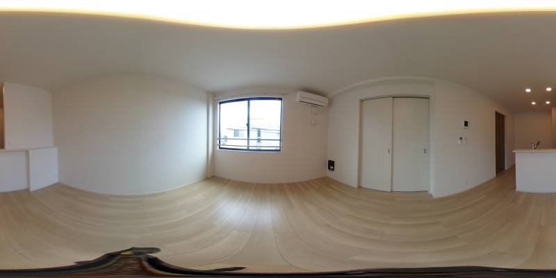 パノラマ画像リビング