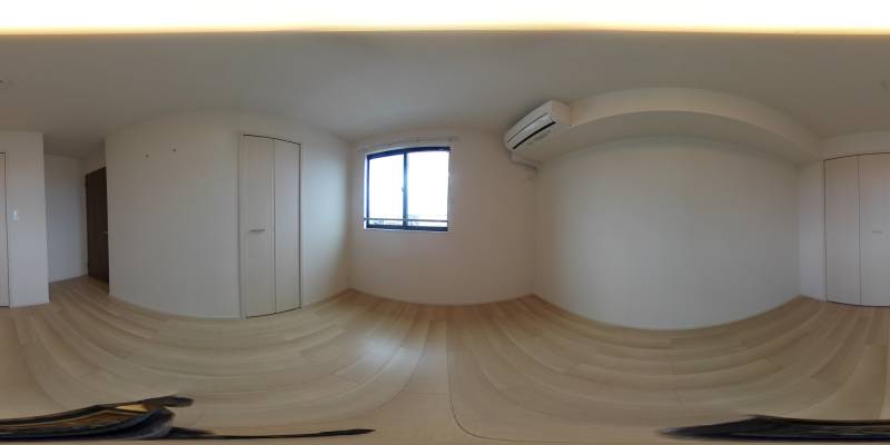 パノラマ画像洋室