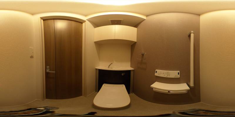 パノラマ画像トイレ