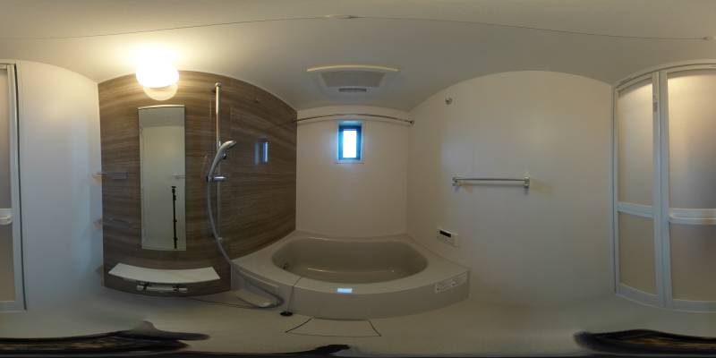 パノラマ画像バスルーム