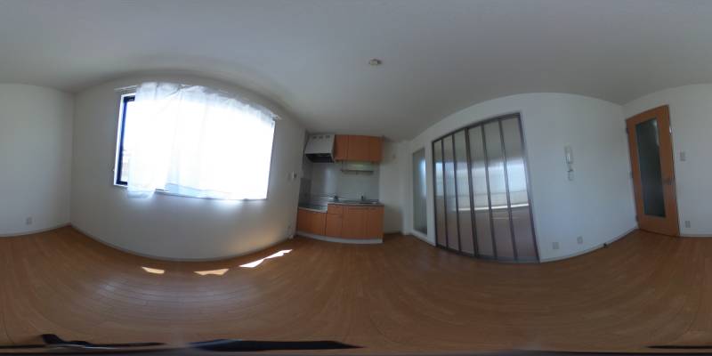 パノラマ画像リビング