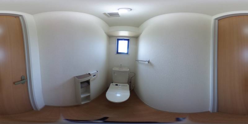 パノラマ画像トイレ