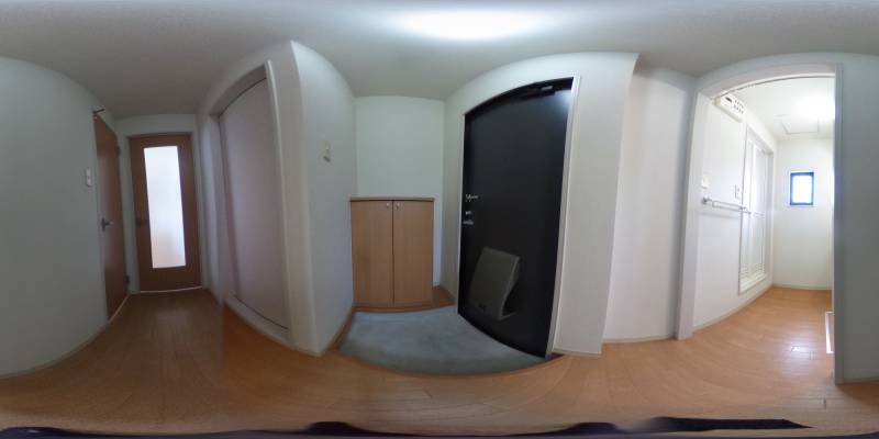 パノラマ画像玄関