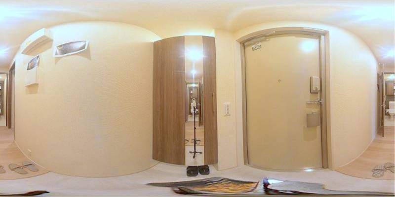 パノラマ画像玄関