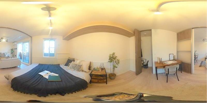 パノラマ画像洋室