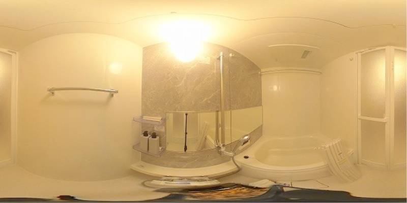 パノラマ画像バスルーム