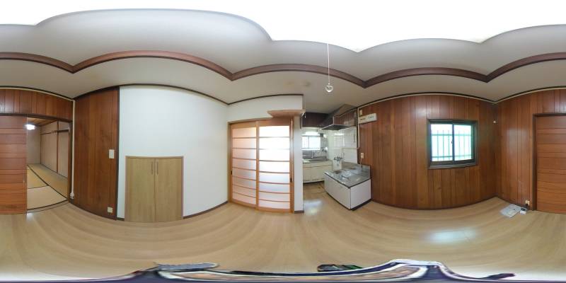 パノラマ画像洋室