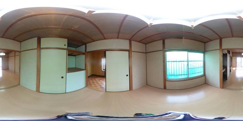 パノラマ画像洋室