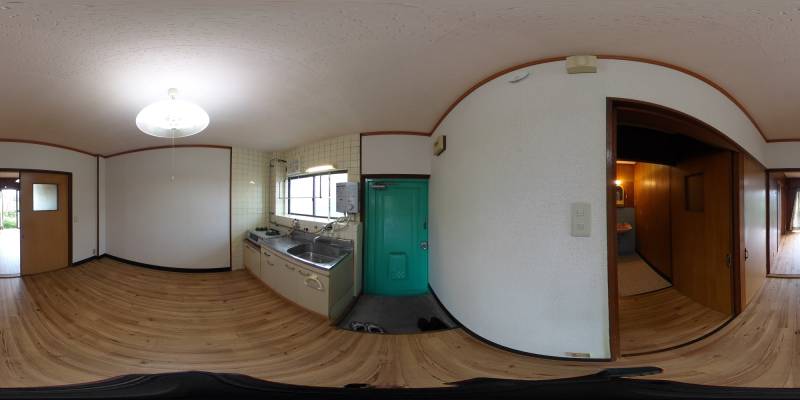 パノラマ画像玄関