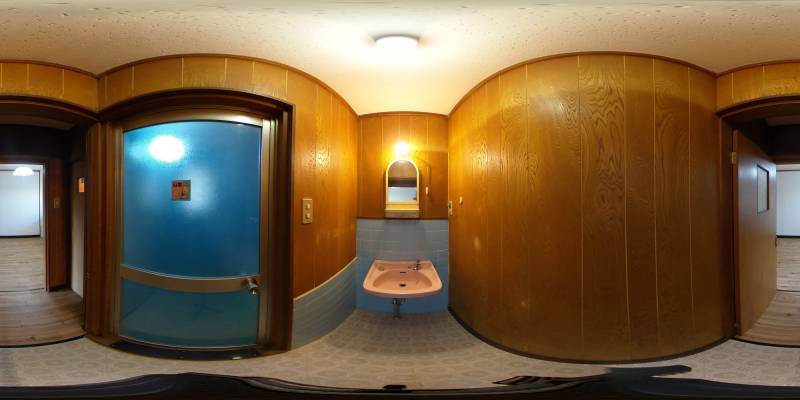 パノラマ画像洗面所