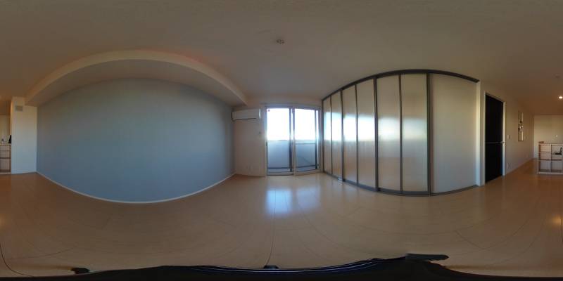 パノラマ画像リビング