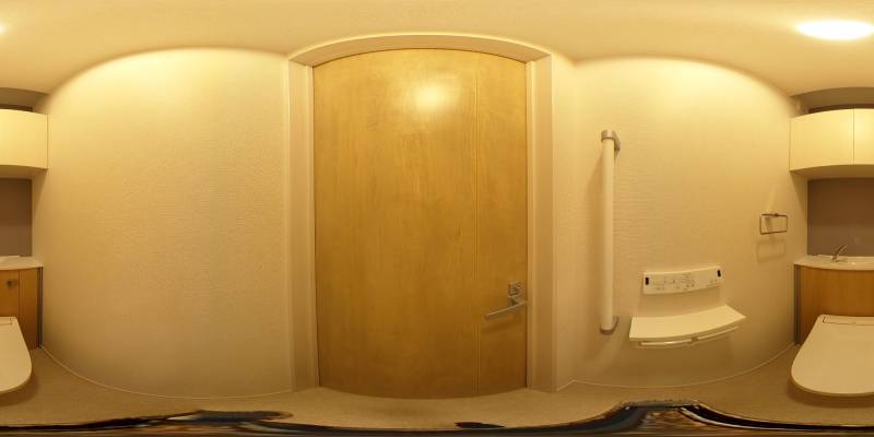 パノラマ画像トイレ