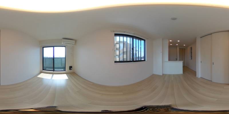 パノラマ画像リビング