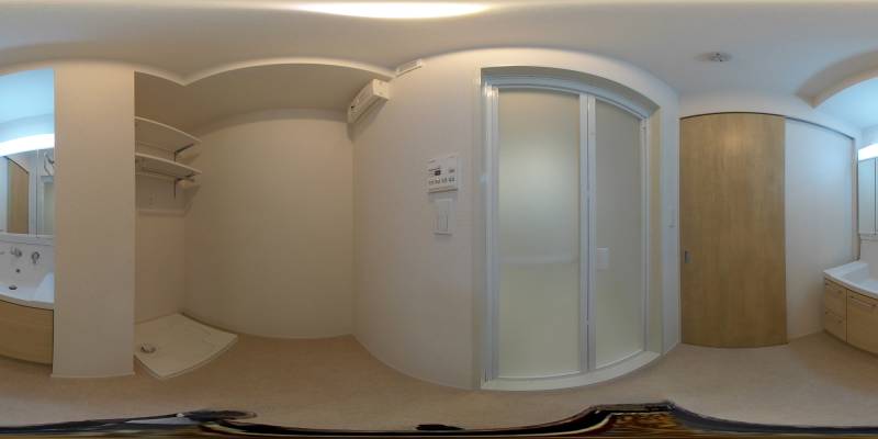 パノラマ画像洗面所