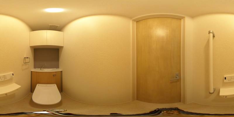 パノラマ画像トイレ