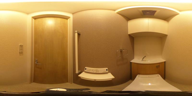 パノラマ画像トイレ