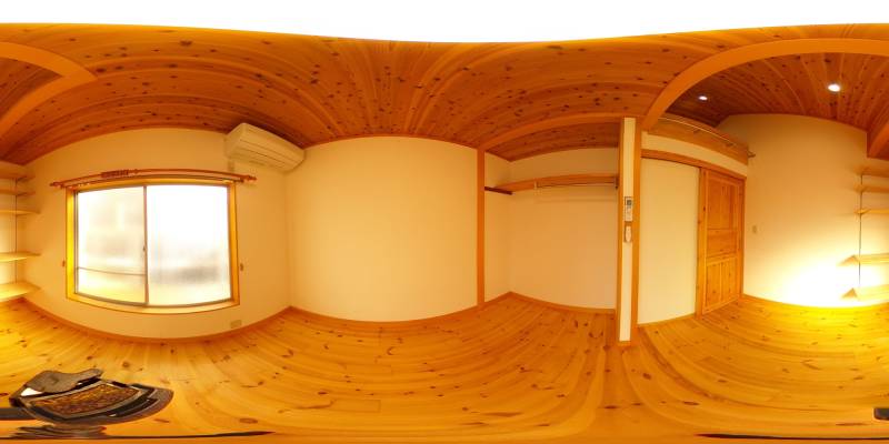 パノラマ画像洋室