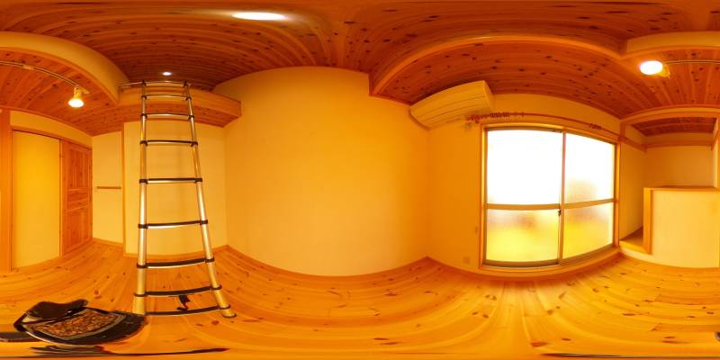 パノラマ画像洋室