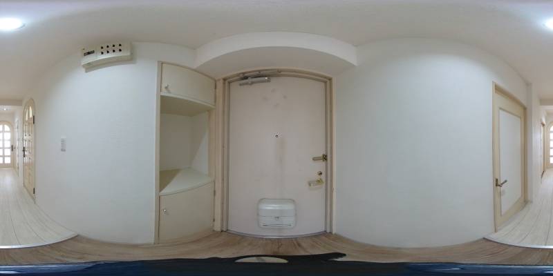 パノラマ画像玄関