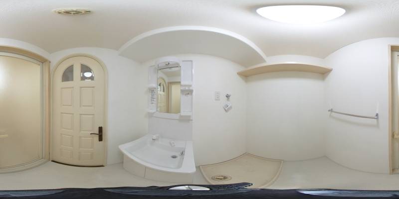 パノラマ画像洗面所