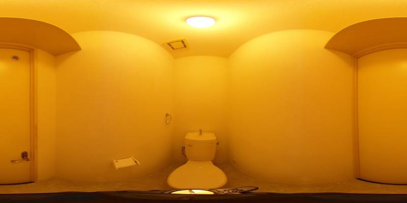 パノラマ画像トイレ