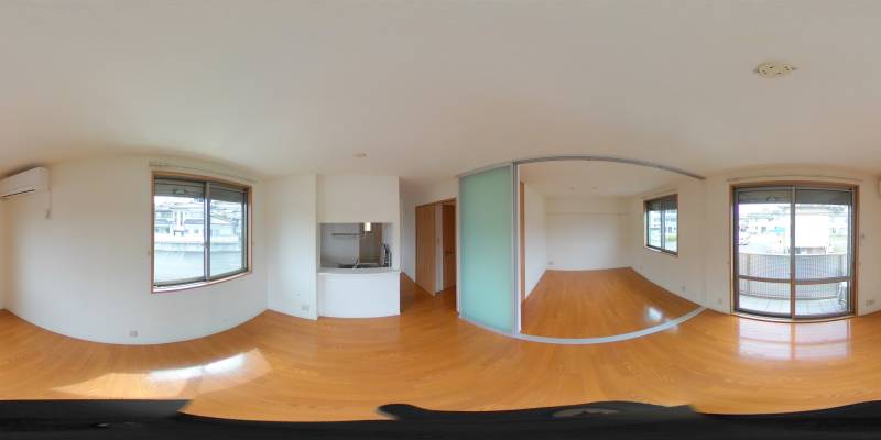 パノラマ画像リビング