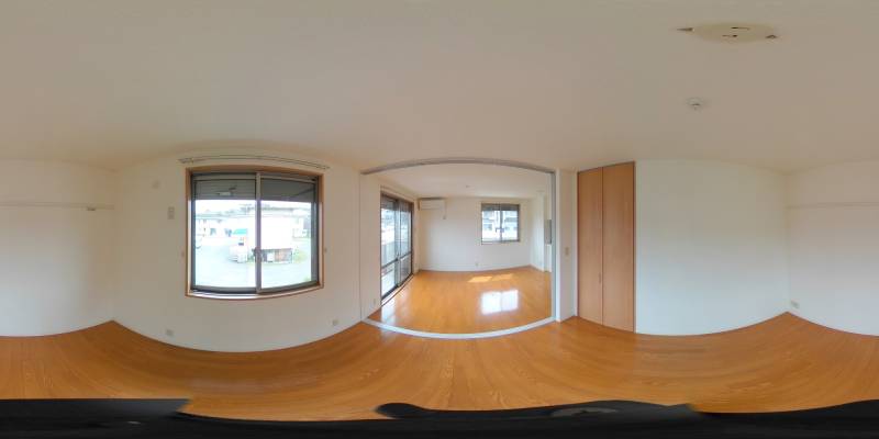 パノラマ画像洋室