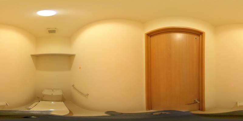 パノラマ画像トイレ