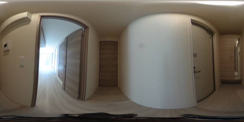 パノラマ画像玄関