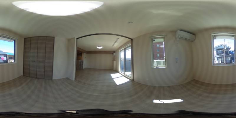 パノラマ画像洋室