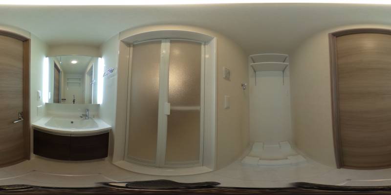 パノラマ画像洗面所