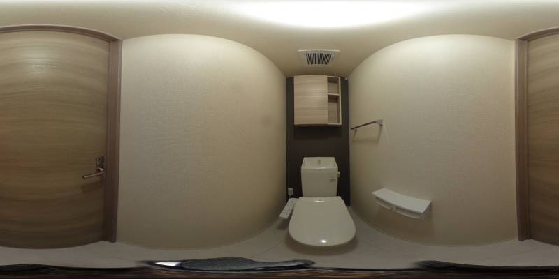 パノラマ画像トイレ